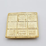 Effective Multicolor Navratna Yantra Stone Plate For Pooja