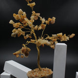 Aventurine Yellow Stone Crystal Tree for Home Decor