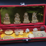 Premium Dhan Lakshmi Kuber Yantra Box (12 Items)