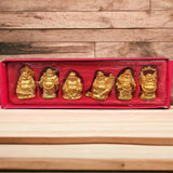 Golden Laughing Buddha Statue