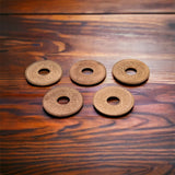 Tambe Ka Sikka With Hole -Set of 5