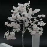 Clear Stone Tree Crystal for Home Decor