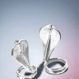 Nag Nagin Joda Silver Plated For Kaal Sarp Dosh