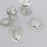 Combo of Naag Nagin Kachua Machh Set of Silver