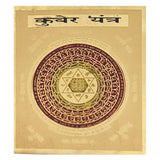 Multicolor Copper Kuber Yantra( 3X3)