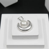 Moti chandra silver locket