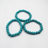 Pack of 3 Aqua Turquoise Stone Bracelet
