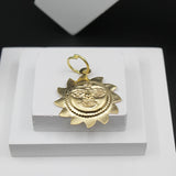 Tambe Ka Suraj 4 Inches | Copper Suraj for Wall Hanging at Home & Office | Decoration Item for Good Luck