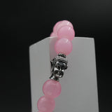 Pink Buddha bracelet