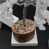 Clear Stone Tree Crystal for Home Decor