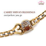 Rudraksha Om Bracelet