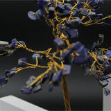 Blue Lapis Lazuli Crystal Stone Tree
