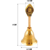 Peetal Ki Ghanti - Puja Bell | Sarp/Naag Design Best Quality Ghanti for Puja Use | Home & Office Usage