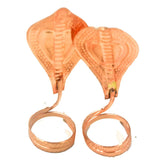 Gold Plated Nag Nagin Joda Small Size (3cm)