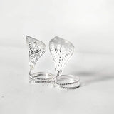 Nag Nagin Joda Silver Plated For Kaal Sarp Dosh