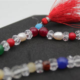 Natural Original Stone Navgrah Navratn Crystal Mala