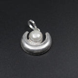 Moti chandra silver locket