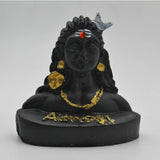 Adiyogi Matte Black Statue for Car Dashboard & Table | Decorative Showpiece & Gift Product | Lord Shiva Statue