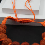 Stylish 2 Line Multilayer 5 Face Rudraksha Bracelet