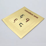 Gold Plated Shri Bhagyoday Copper Yantra