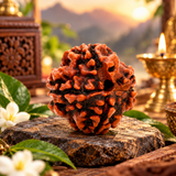 4 Mukhi Natural Rudraksha Lab Certified