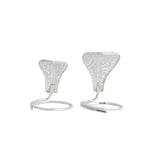 Nag Nagin Joda Silver Plated For Kaal Sarp Dosh