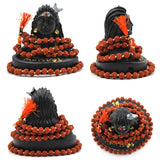 Adiyogi Shiva Statue with 5mm Rudraksha Mala
