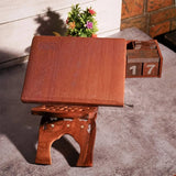 Brown Premium Wooden Book Stand