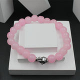 Pink Buddha bracelet