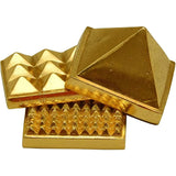 3 Layered Vastu Pyramid | 2 Inches Feng Shui Pyramid | Metal Pyramid 3 Layered Suitable for Table in Home & Office