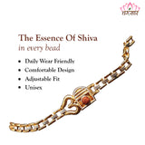 Rudraksha Om Bracelet