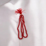 Natural Red Moonga Mala