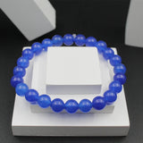 Blue Crystal Gem Stone Aesthetic Bracelet