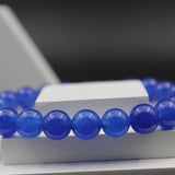 Blue Crystal Gem Stone Aesthetic Bracelet