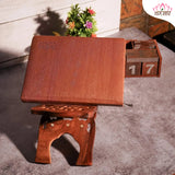 Brown Premium Wooden Book Stand