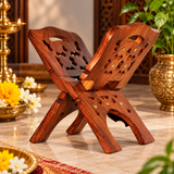 Brown Premium Wooden Book Stand