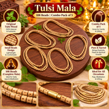 Buy Original Small Beads Tulsi Mala 108 Combo Pack Of 5