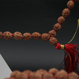 Certified 4 Mukhi Nepal 108 Beads Rudraksha Mala
