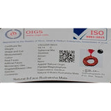 Certified 8 Mukhi 108 Beads Rudraksha Nepali Mala