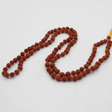 Natural Brown Rudraksha 108 Beads Mala