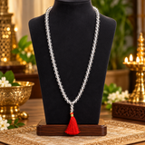 Diamond Cut Sphatik Crystal Quartz Mala