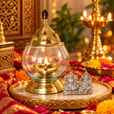 Diwali Combo Pack Of Parad Lakshmi Ganesh And Akhand Diya
