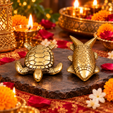 Diwali Pooja Kit Machli and kachua for Diwali Poojan