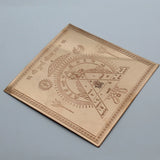 Durga Bisa Copper Yantra