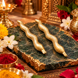 Gold Naag Nagin Pair for Kaal Sarp Dosh and Vastu l Naag Nagin Ka Joda Big