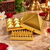 3 Layered Vastu Pyramid | 2 Inches Feng Shui Pyramid | Metal Pyramid 3 Layered Suitable for Table in Home & Office