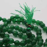Original Green Hakik (Hakeek) Mala 108 Beads