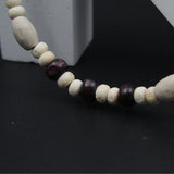 Hanuman Ji Jai Sita Ram Name Square Locket Tulsi Kanthi Round Beads Mala