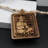 Jai Shree Bhageshwar Dham Pendant With Long Size Tulsi Mala