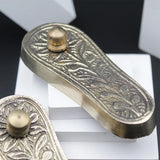 Maa Laxmi Ji Metal Charan Paduka (3 inch)